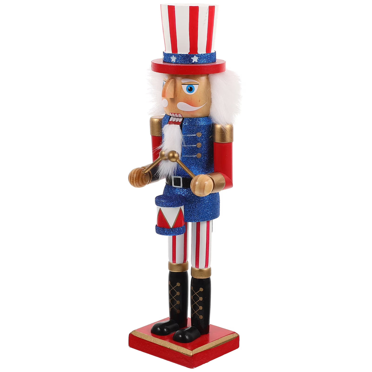 2pcs Nutcracker Doll Walnut Soldier F9508
