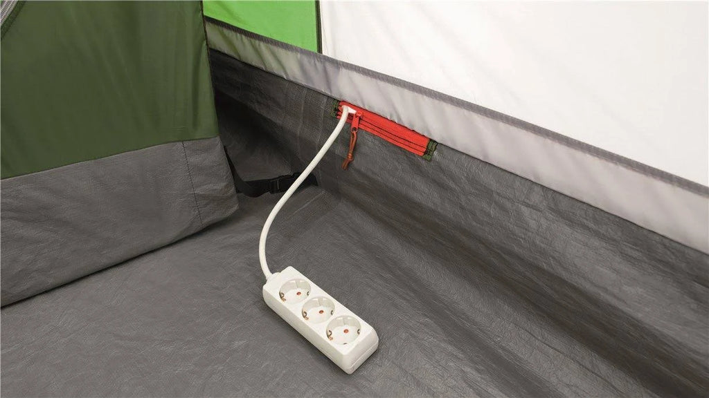 Grey 5 Person 3 Room Tunnel Tent Q35838