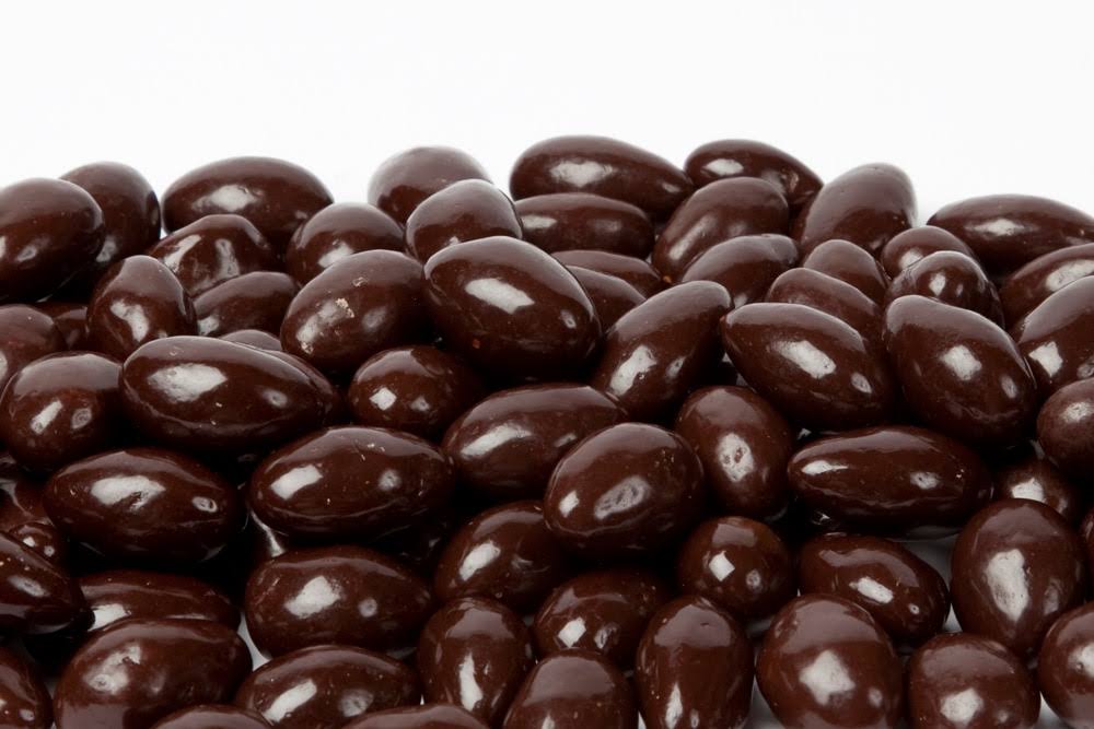 Dark Chocolate Covered Almonds (10 Pound CASE) F7962