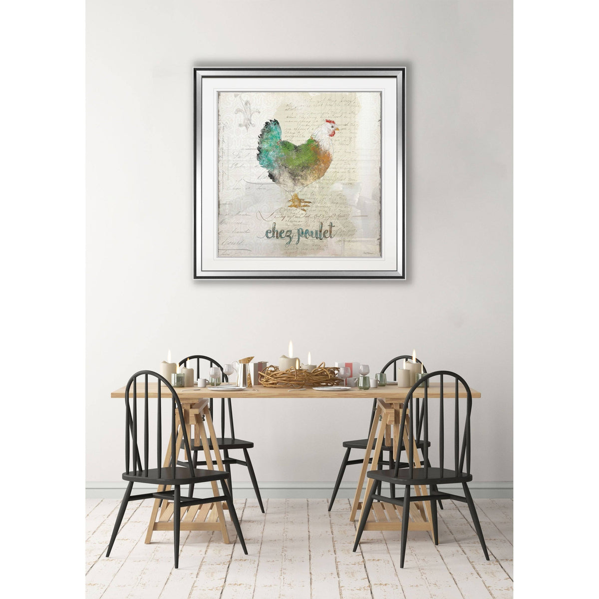 Framed Giclee Print 32 x 32 R851020