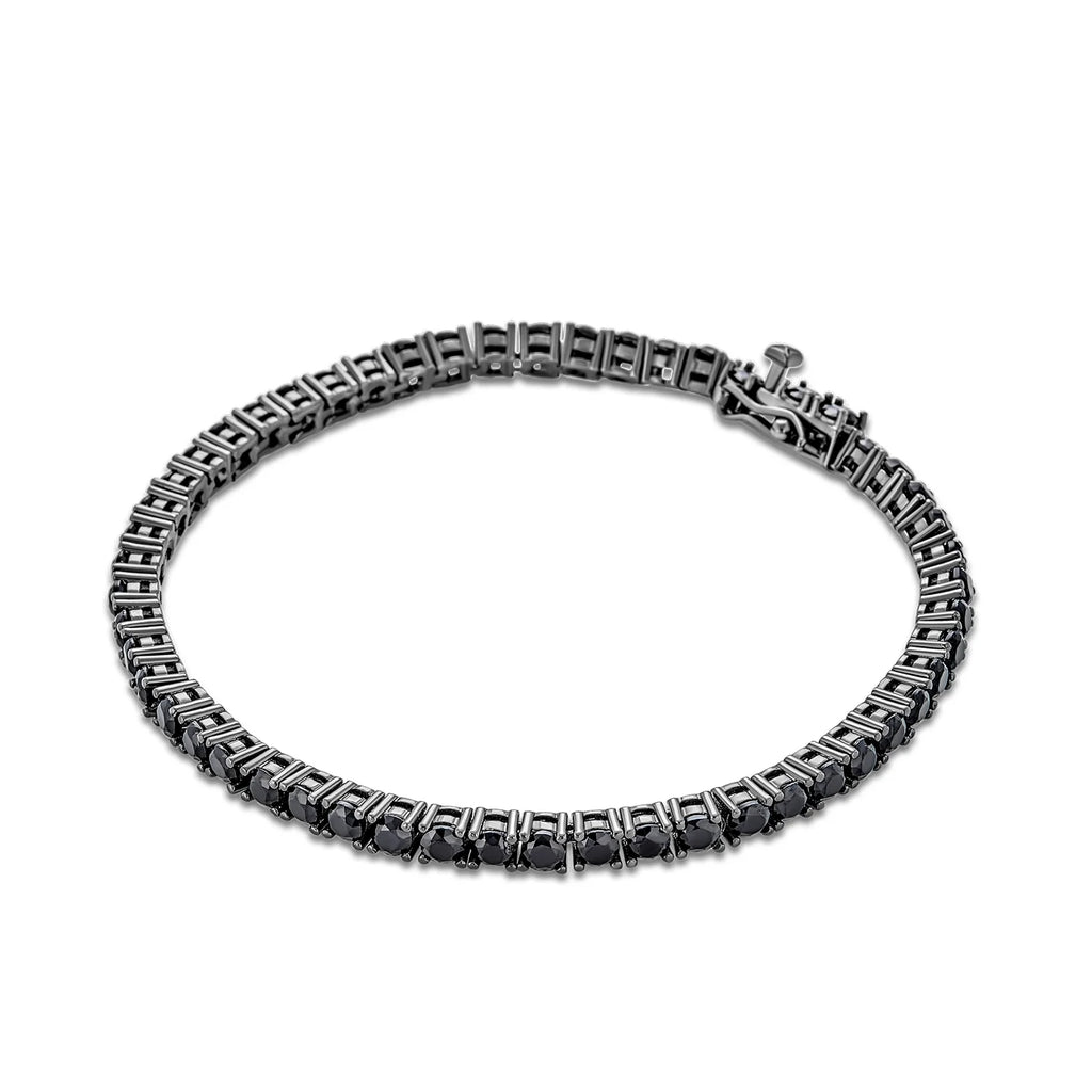 Black CZ Tennis Bracelet V900271