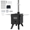 Portable Wood Stove for Camping with Pipes K797