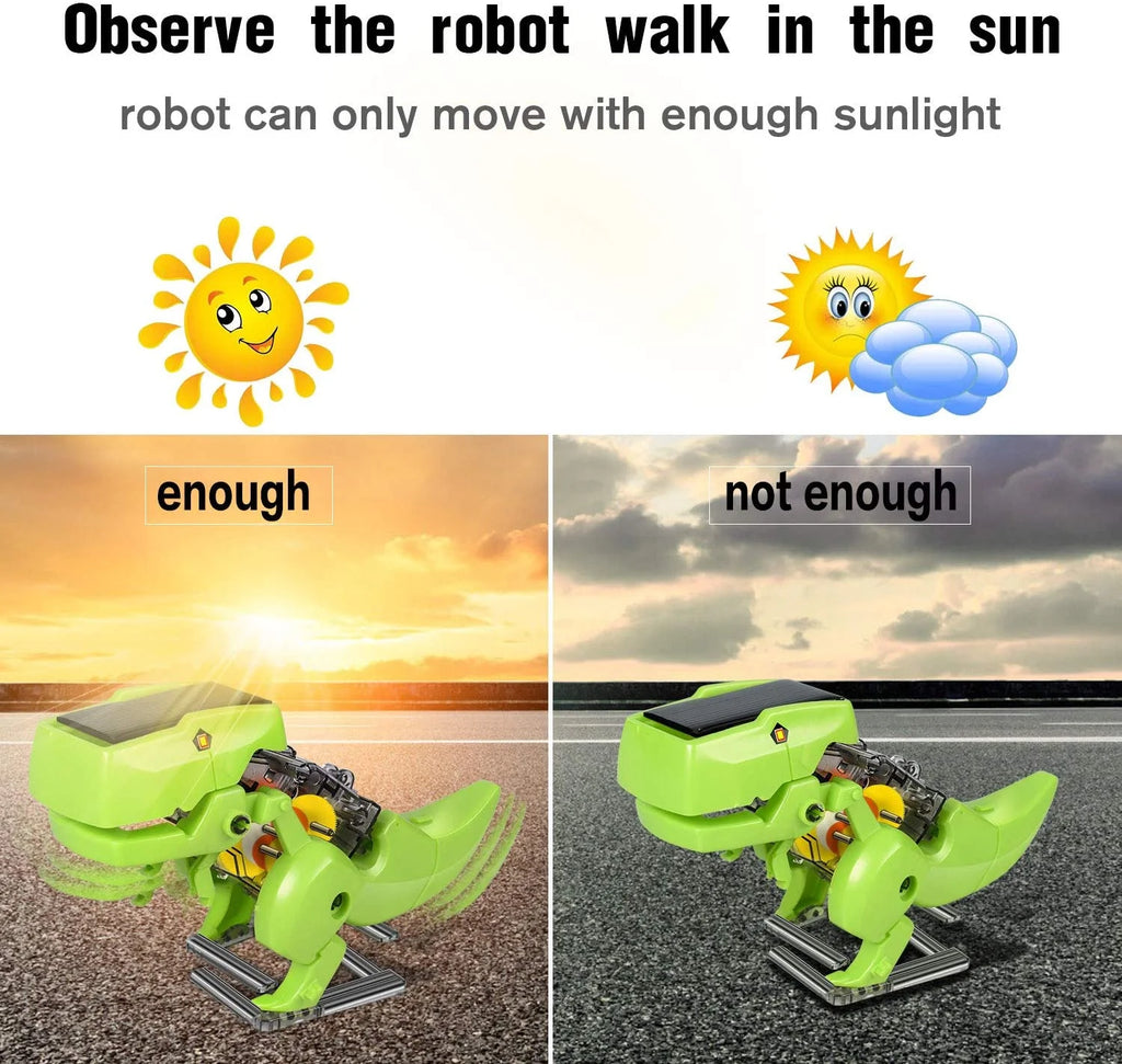 Solar Robot Kit 3-in-1 STEM Science Kits Toys for Kids K35130