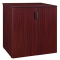 Mahogany Stackable Storage Cabinet U1561