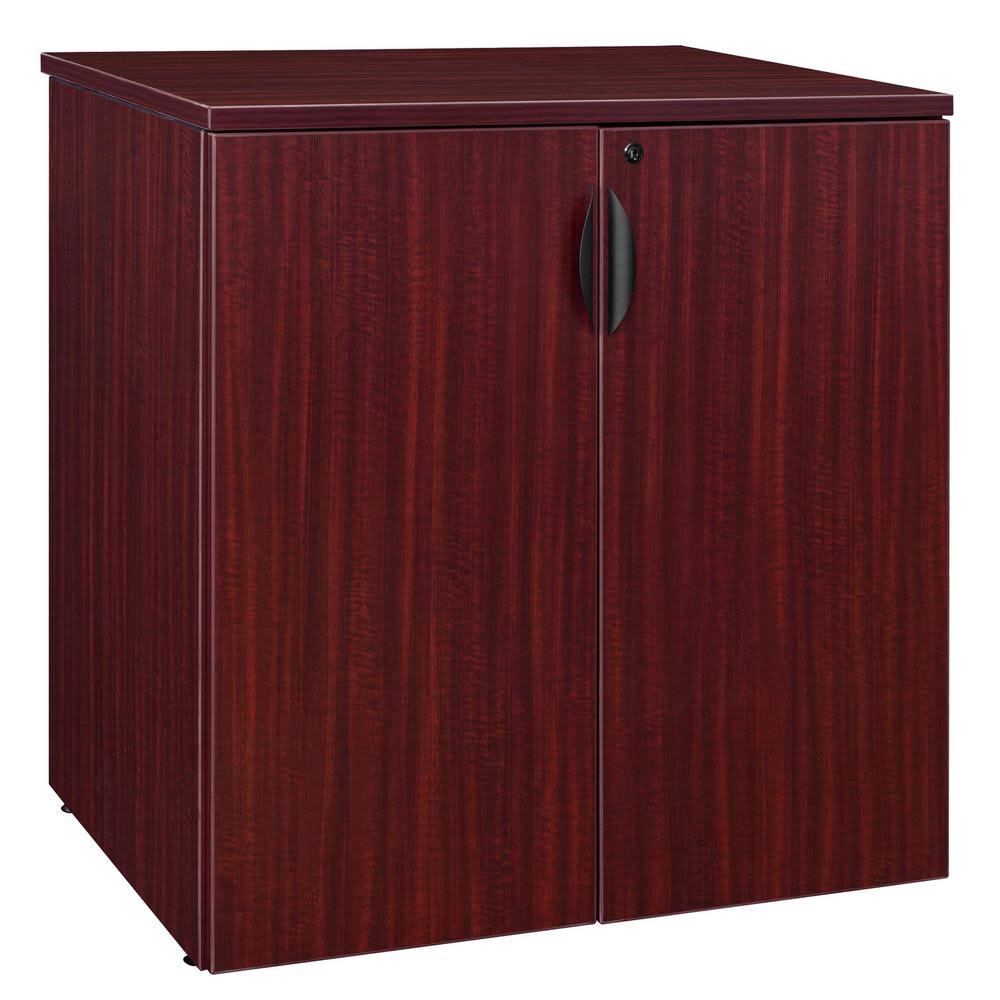 Mahogany Stackable Storage Cabinet U1561