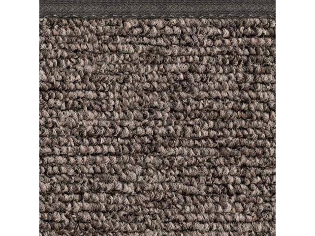 Pebble Gray 18 ft. x 36 in. Skid-Resistant Carpet Runner N11503