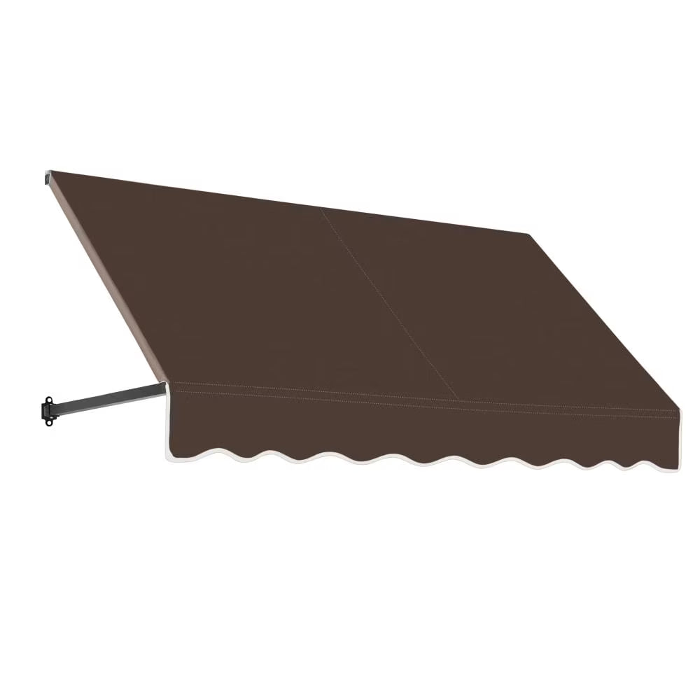 Brown Acrylic Fixed Awning O3791