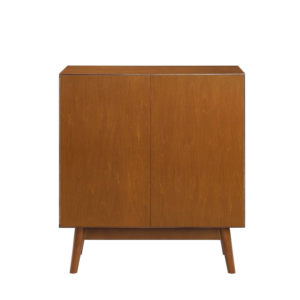 White Mid-Century Accent Cabinet S92744