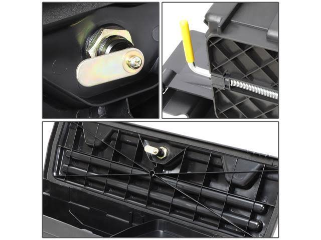 16 in Pickup Truck Bed Wheel Well Storage Tool Box with Lock and Key R21442