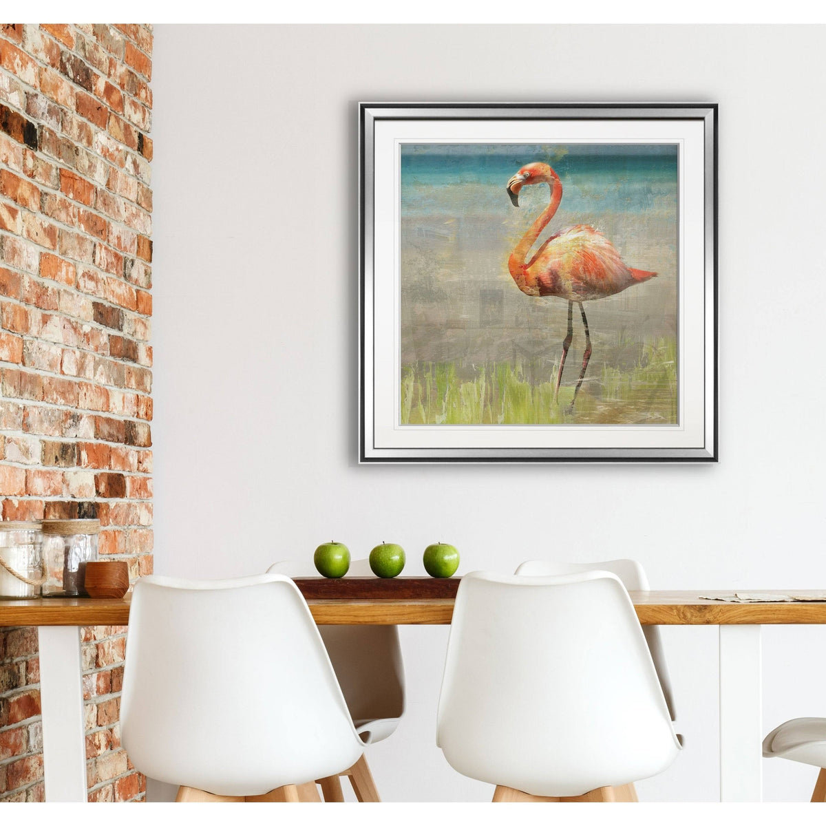 Framed Giclee Print 32 x 32 V747