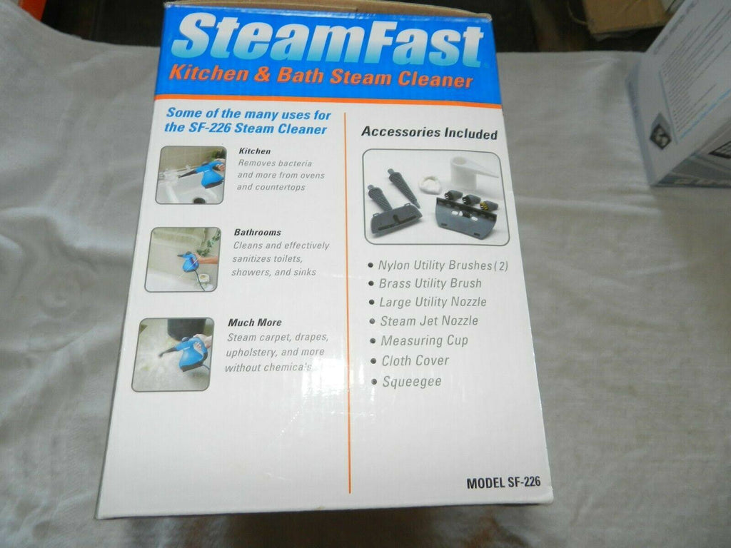 Steam Cleaner Sanitizer Kit with Attachments G901