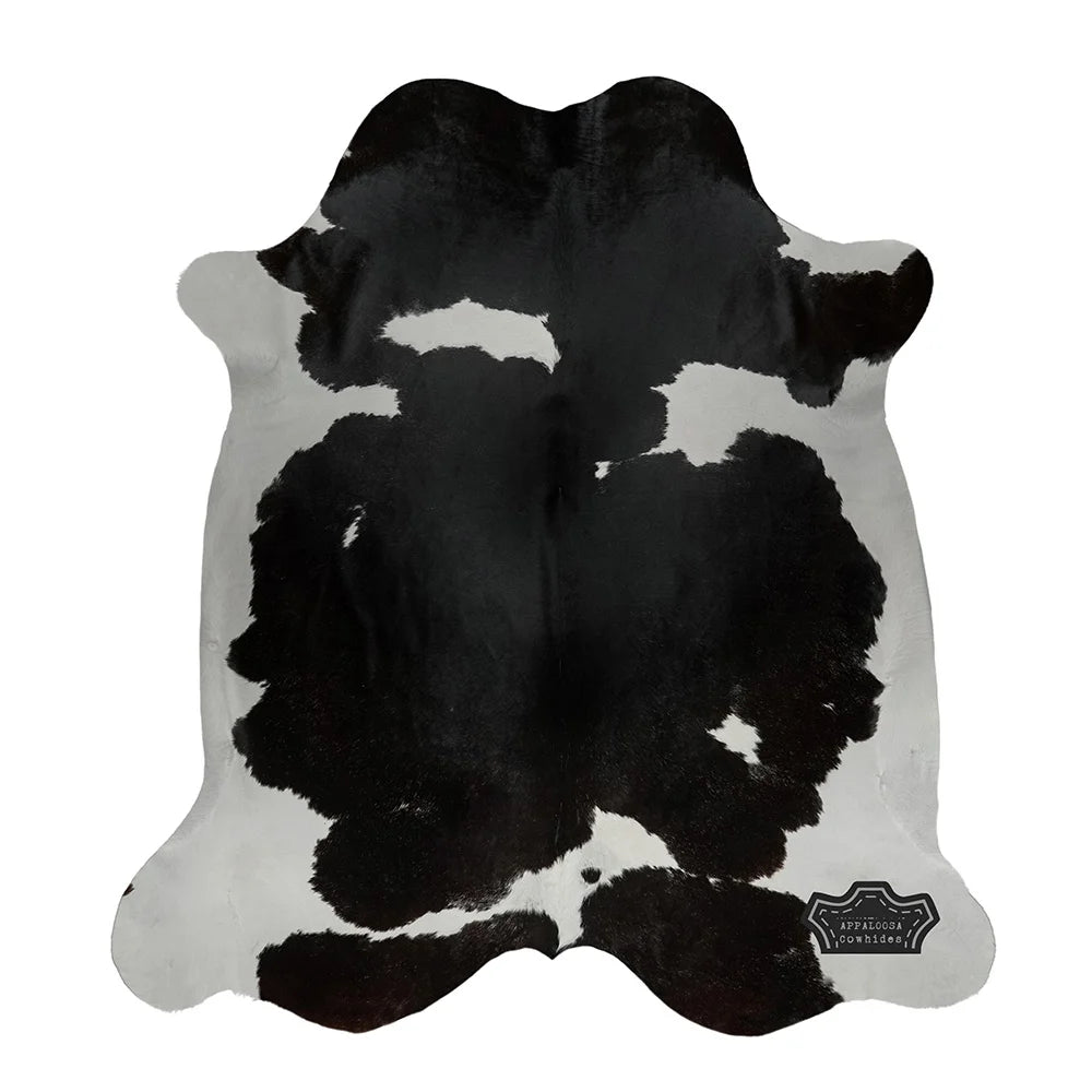 Medium 5' x 7' Genuine Leather Cowhide Rug W42426