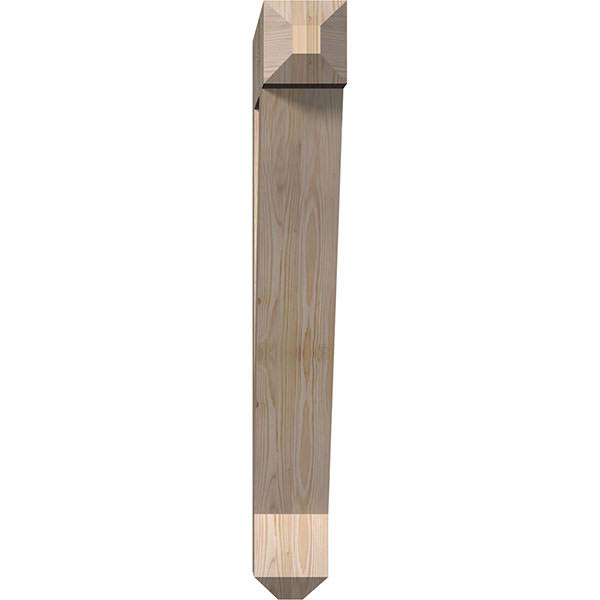 Traditional Craftsman Smooth Douglas Fir Bracket Q8803