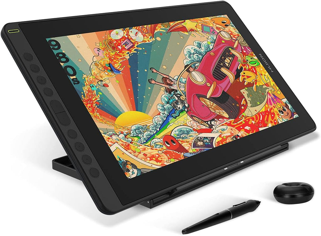 Graphics Drawing Tablet with Screen 15.6 Inch Pen Display Black D92501