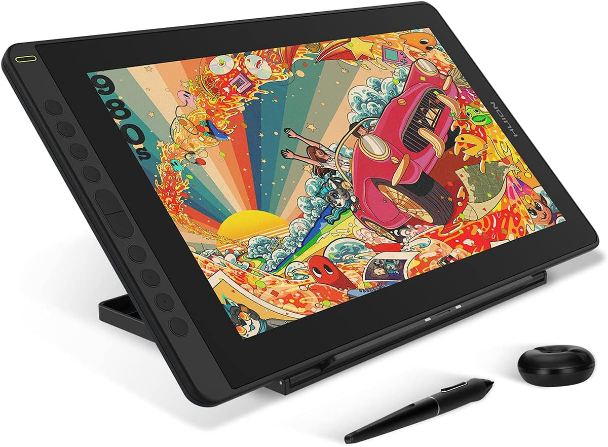 Graphics Drawing Tablet with Screen 15.6 Inch Pen Display Black D92501