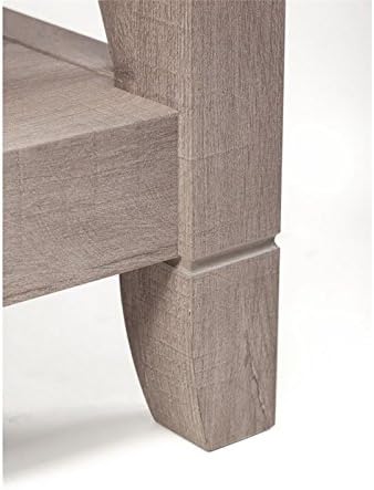 Washed Gray 5 Shelf Bookcase R965