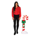 Plastic Candy Cane Decoration U39076