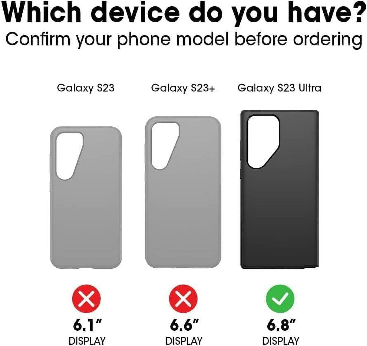 Galaxy S23 Ultra Rugged Case with Port Protection R8933