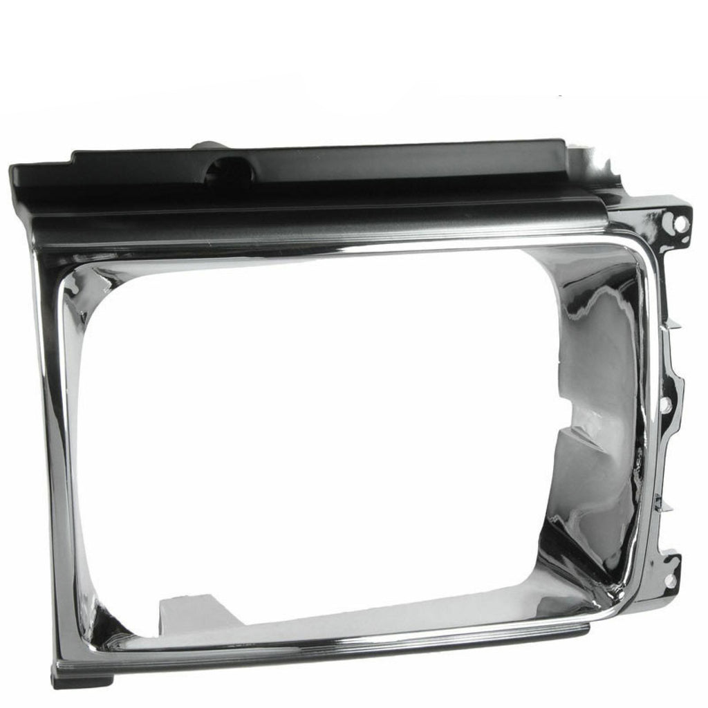Chrome Black Headlight Bezel Left Driver Side X702