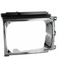 Chrome Black Headlight Bezel Left Driver Side X702
