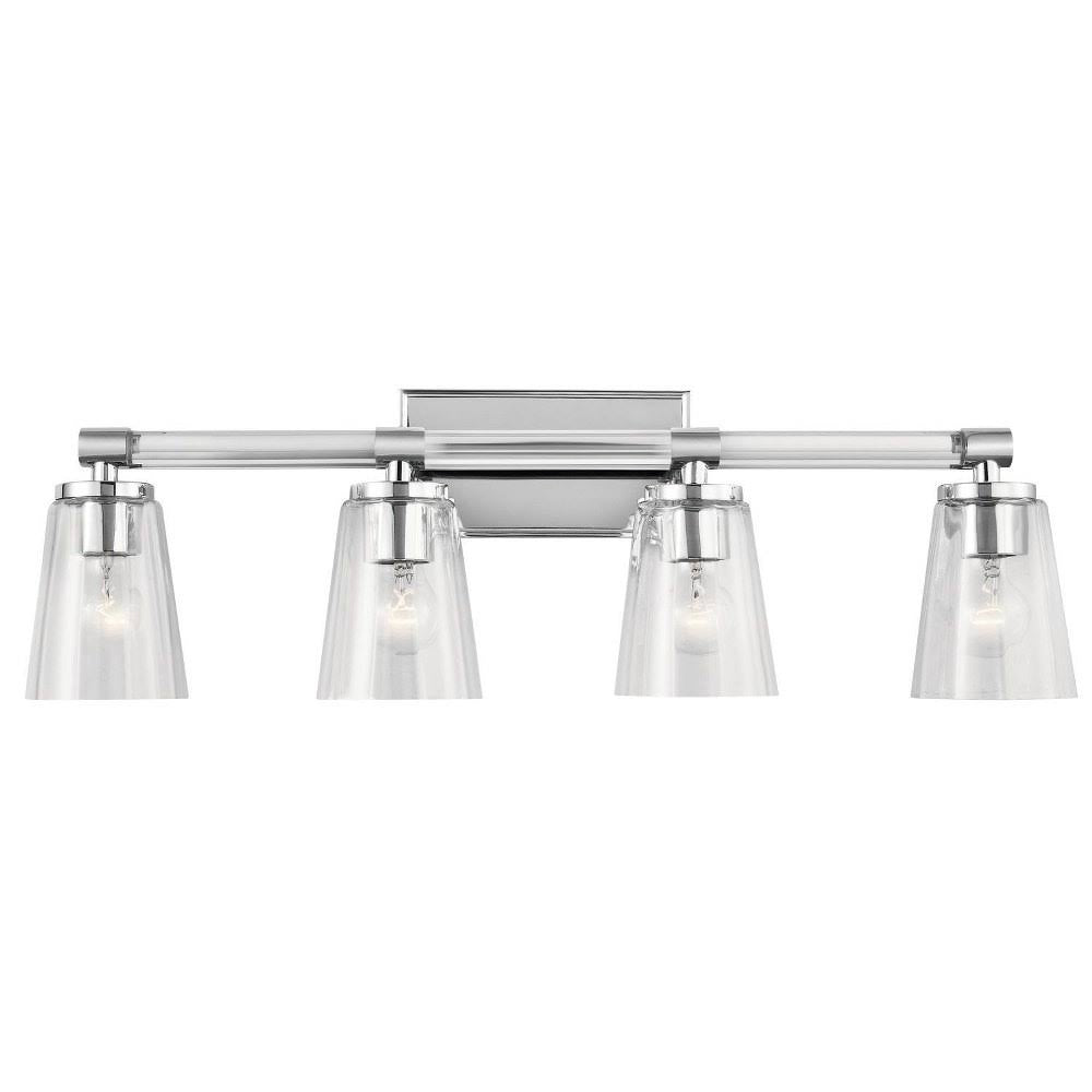 4 Light Natural Brass Bath J78655