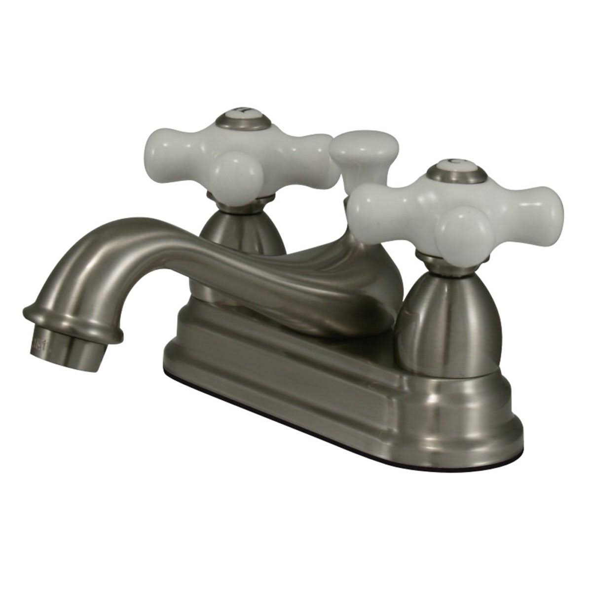 Polished Brass 4-Inch Centerset Lavatory Faucet J23211