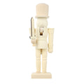 Unpainted Wooden Nutcracker Soldier M103