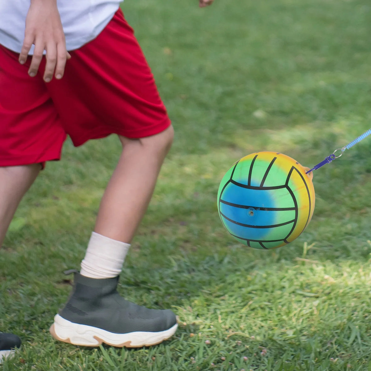 4 Pcs Pvc Inflatable Volleyball Toy Kickball T347700