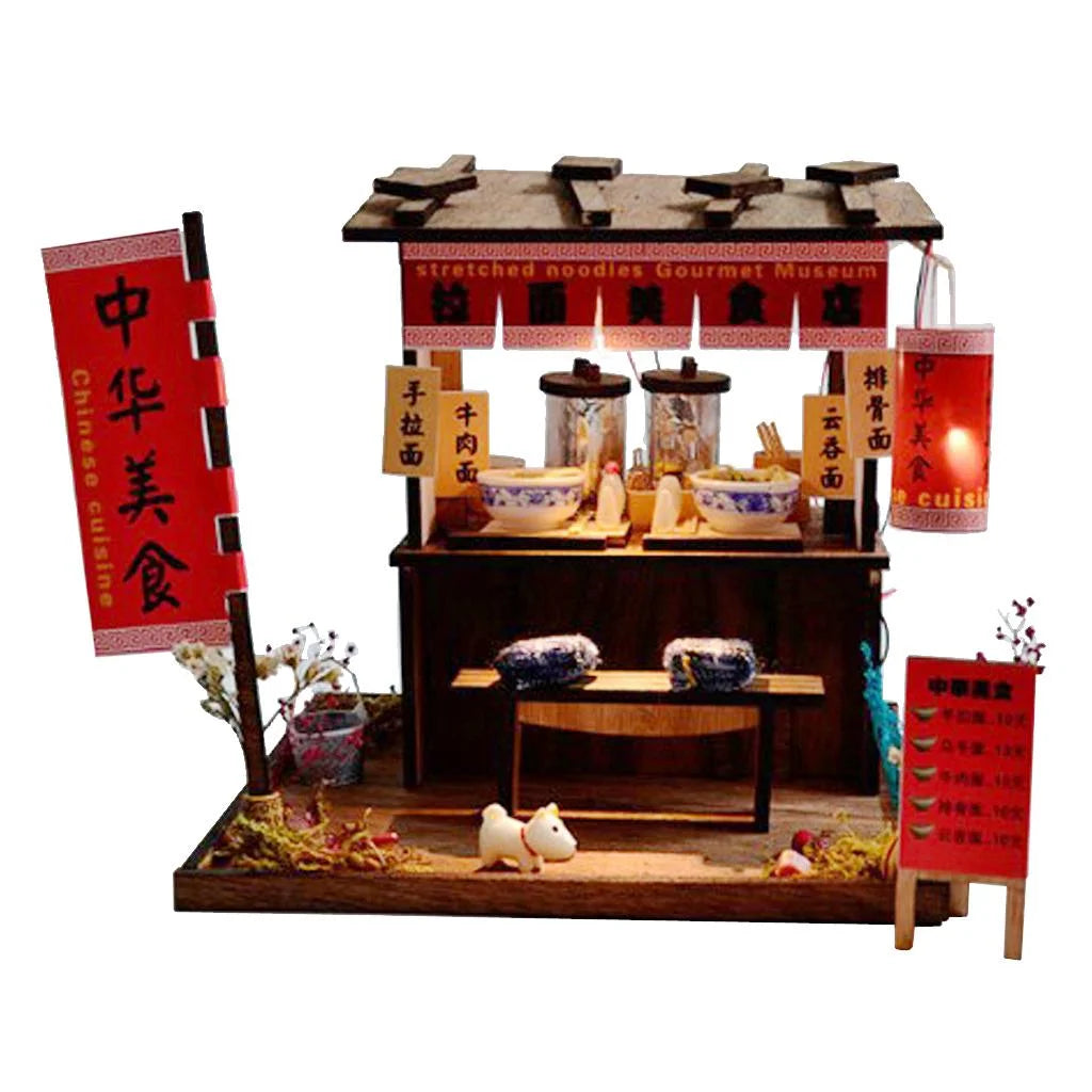 3D Diorama Wooden Dollhouse Furniture A36207