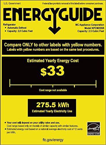 2.5 Cu ft Countertop Merchandiser B60354