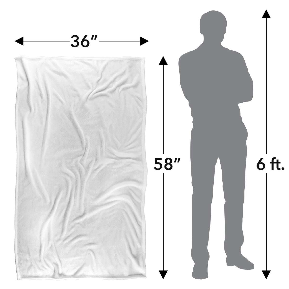36"x58" Fleece Blanket R87606