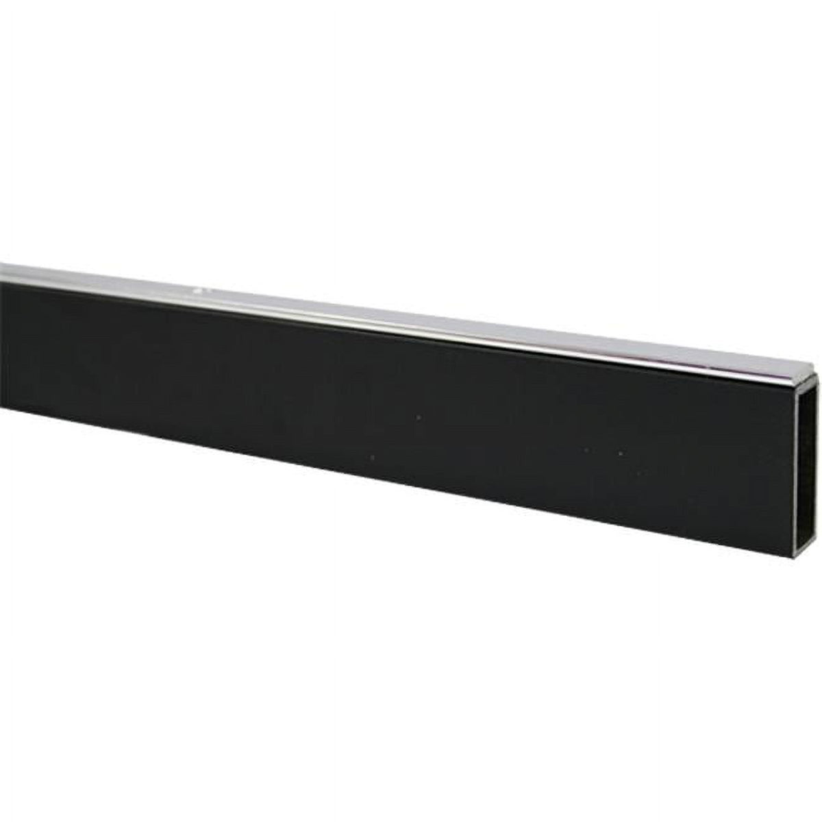 Matte Black 4 ft. Hangrail Rectangular Tubing N217400
