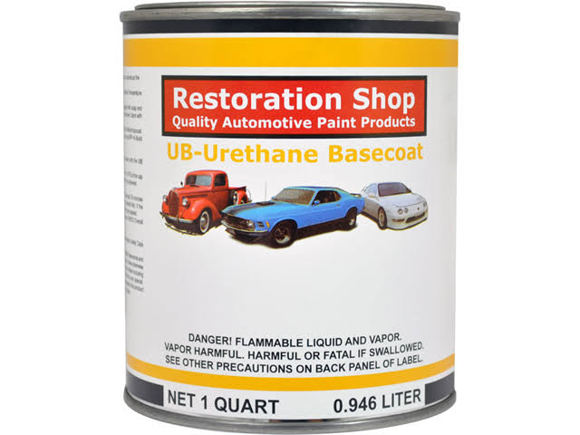 Ermine White 1 Quart Urethane Basecoat Car Paint T85709