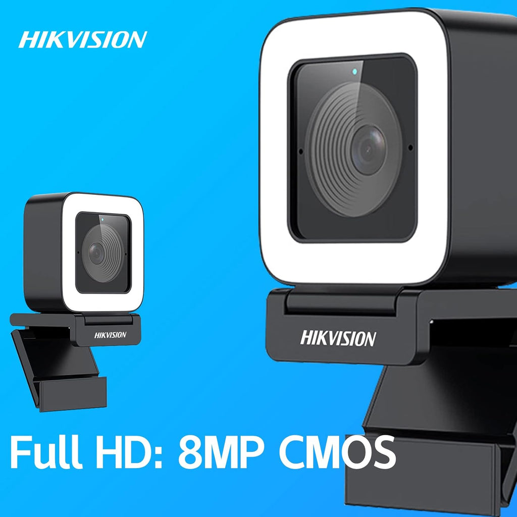 1080P 60fps HD Webcam with Light Microphone, 2 Built-in Noise Reduction Mics, Autofocus, Type C USB2.0, with Tripod T623748