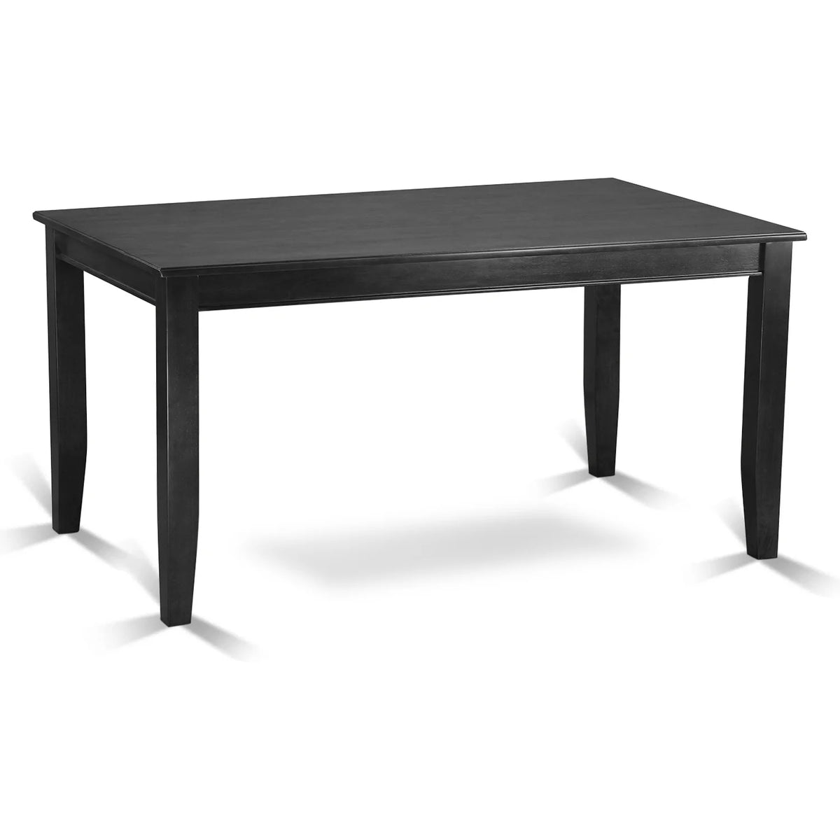 5 Piece Rectangular Dining Table Set with Faux Leather Chairs V392380