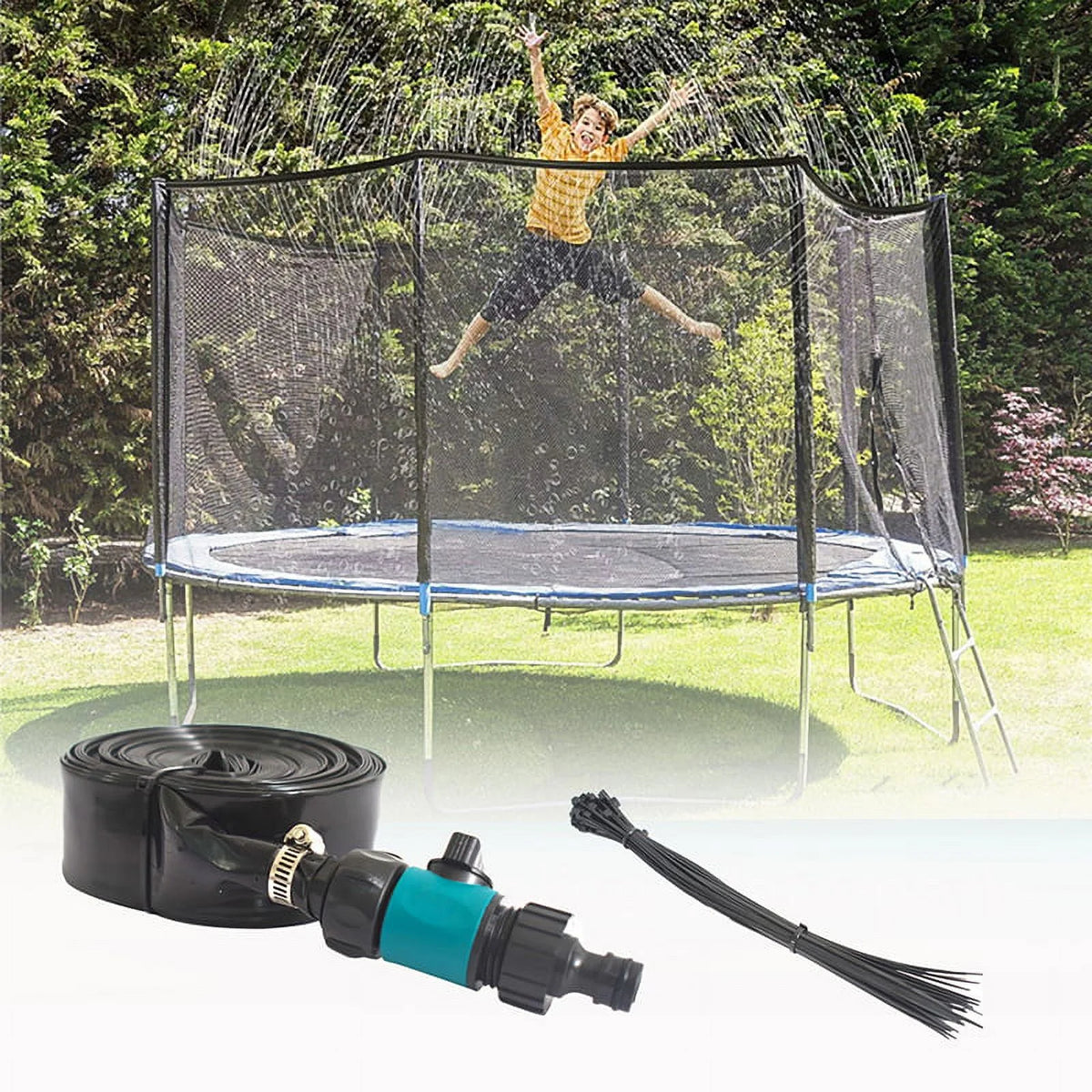 Trampoline Sprinkler Water Sprayer Accessories 39.4ft T269