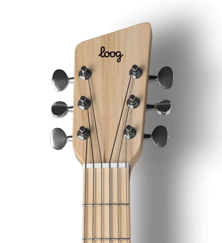 Red 6 String Acoustic Guitar Set F368