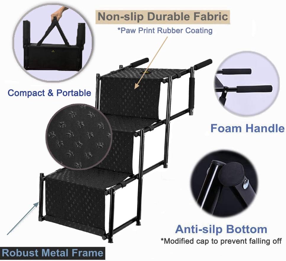 5 Steps Folding Pet Ramp Q95099
