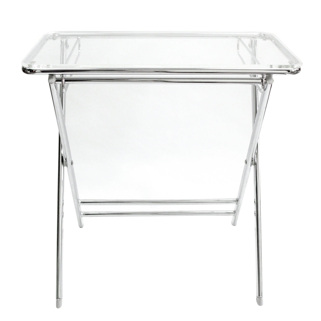 Victorian Blue Foldable End Side Table Tray P990213