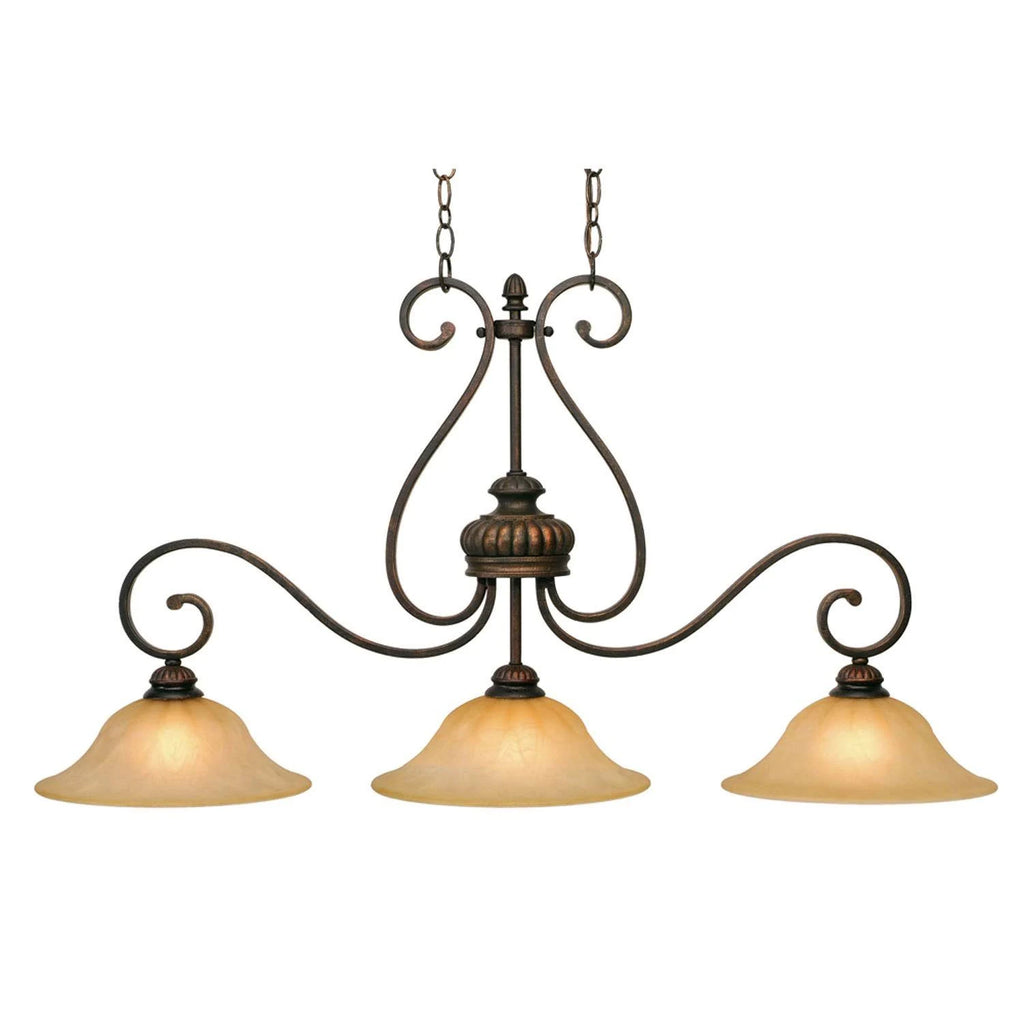 Leather Crackle Island Light F7769