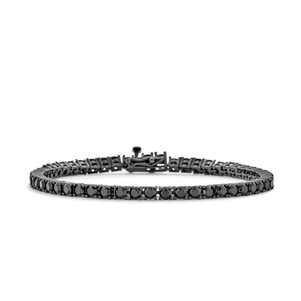 Black CZ Tennis Bracelet V900271