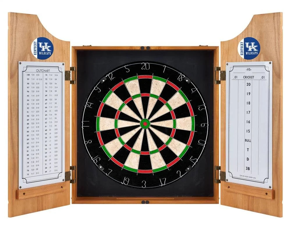 Wood Dart Cabinet Set O426623