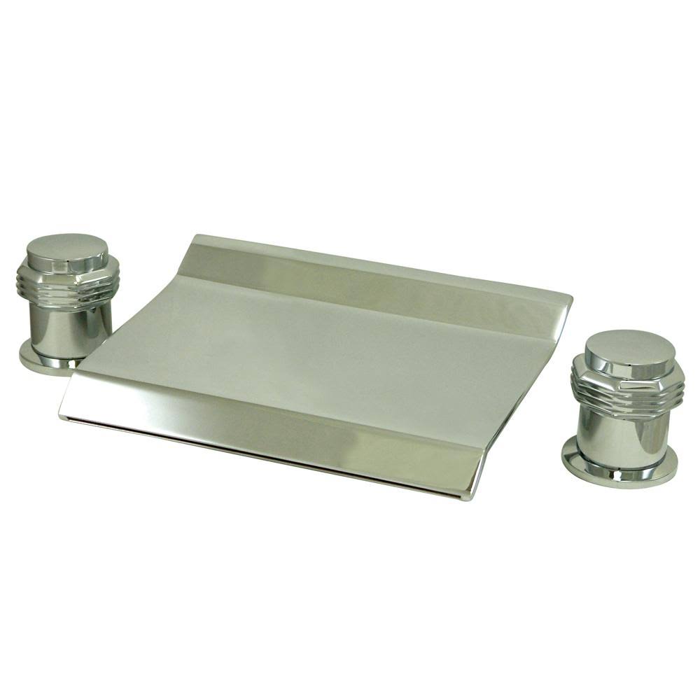 Polished Brass Waterfall Roman Tub Filler Z205880