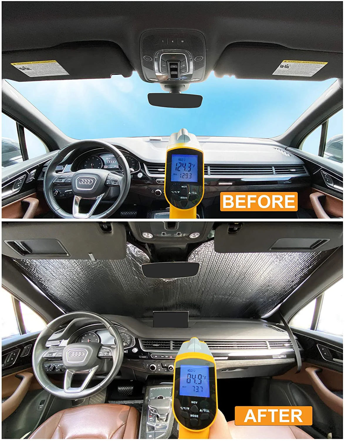 Tailgate Sunshade for 2013-2018 Hyundai Santa Fe SUV G1997