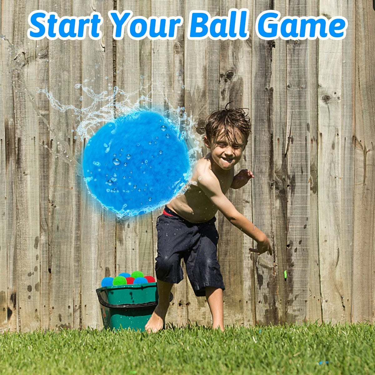 200 Reusable Fabric Water Balloons for Outdoor Games F36541