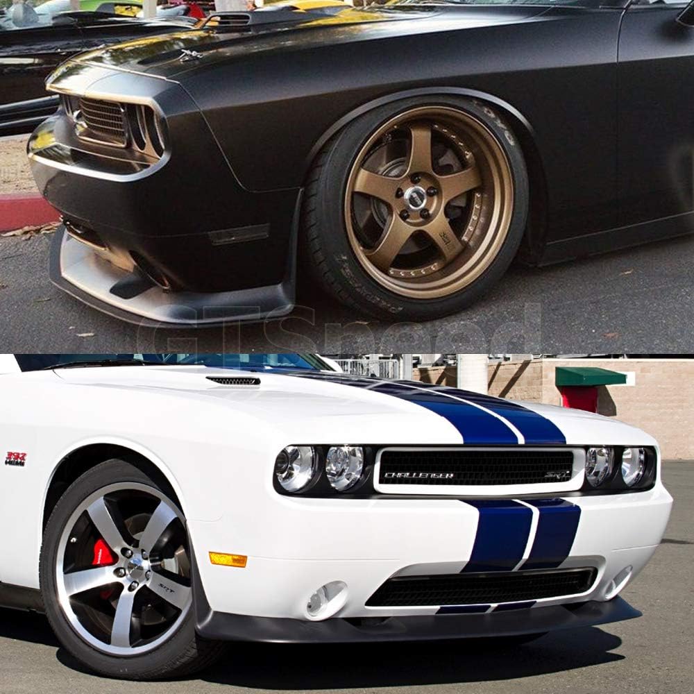 Compatible PU Front Bumper Lip for 2011-2014 Dodge Challenger C7018