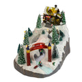 White Animated LED Christmas Tabletop Decor W23279