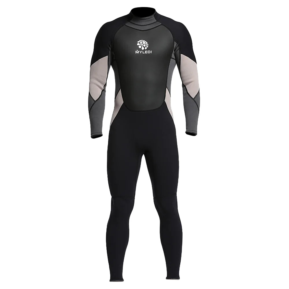 3mm Back Zip Full Body Wetsuit Jumpsuit Y160