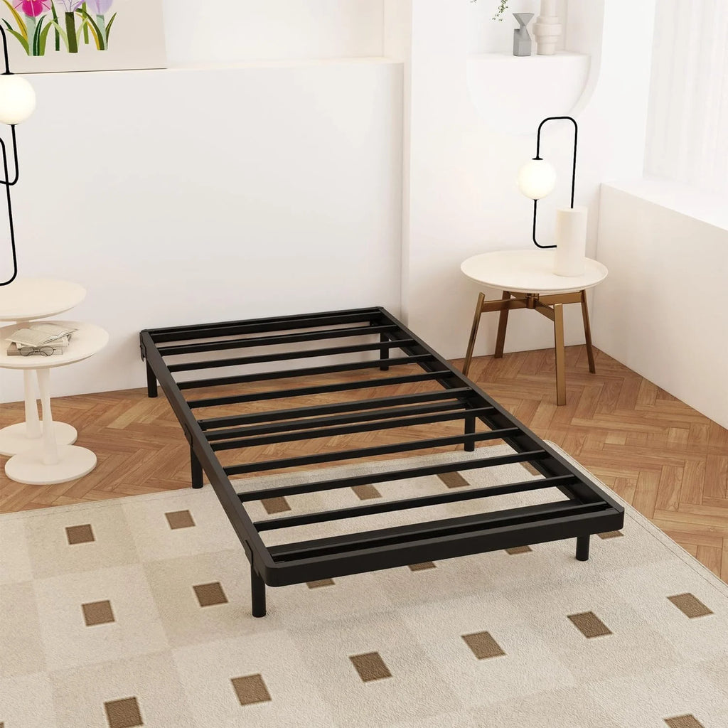 Twin Box Spring Bed Base 2 Inch Metal Mattress Foundation V3382